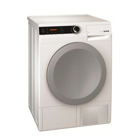 Gorenje D8664N Operating and maintenance manual