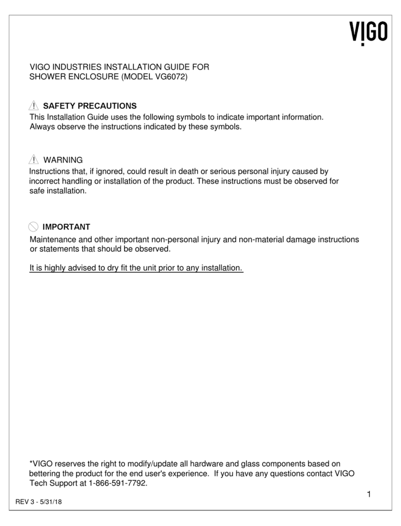 VIGO SOHO VG6072CL30 User manual
