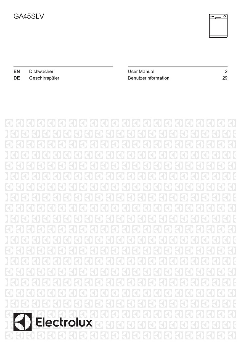 Electrolux GA45SLV User manual