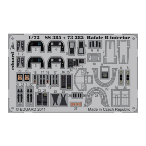 Eduard Zoom Rafale B interior S.A. User manual Eduard Zoom Rafale B interior S.A. User manual