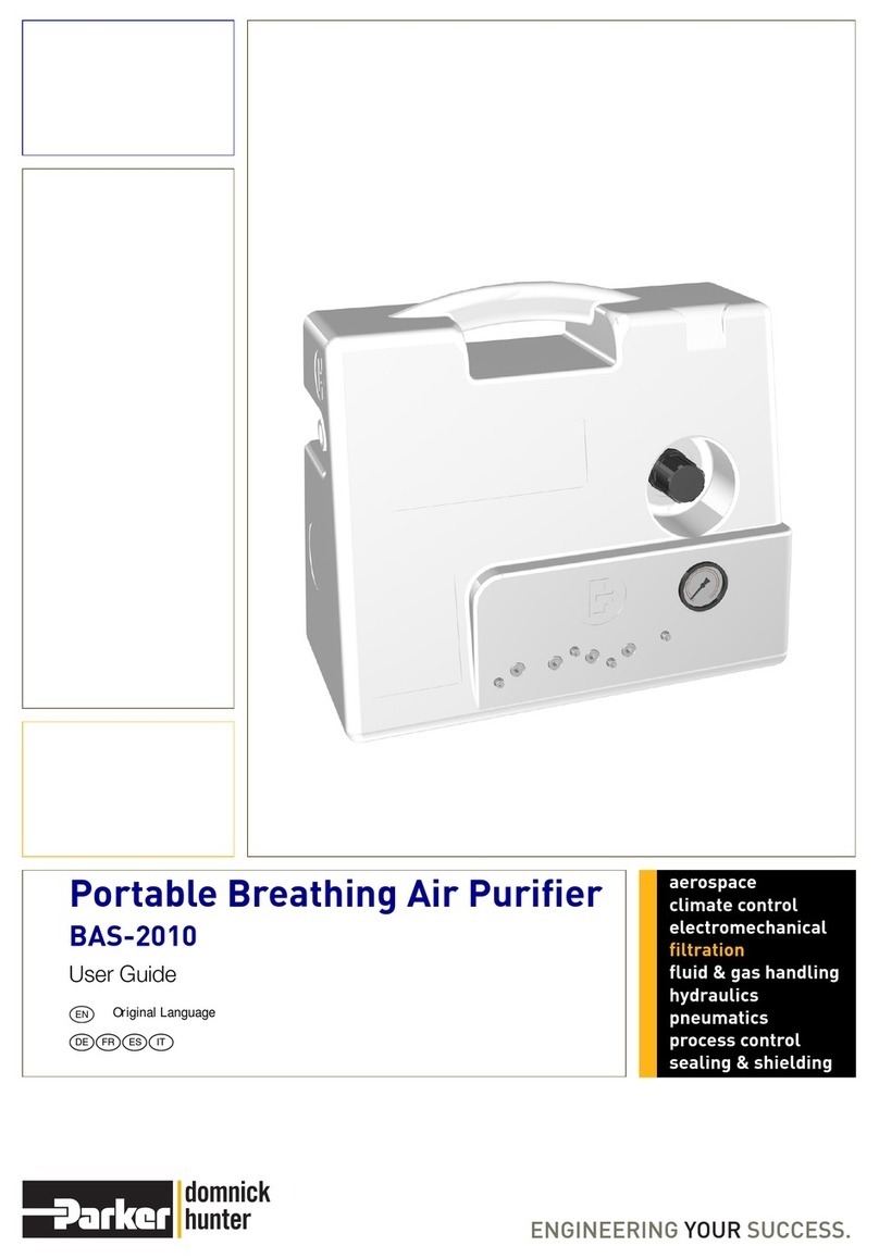 Parker BAS-2010 User manual