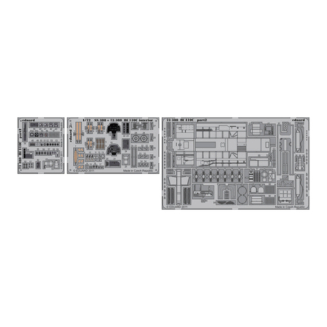 Eduard Bf 110C S.A. Assembly instructions
