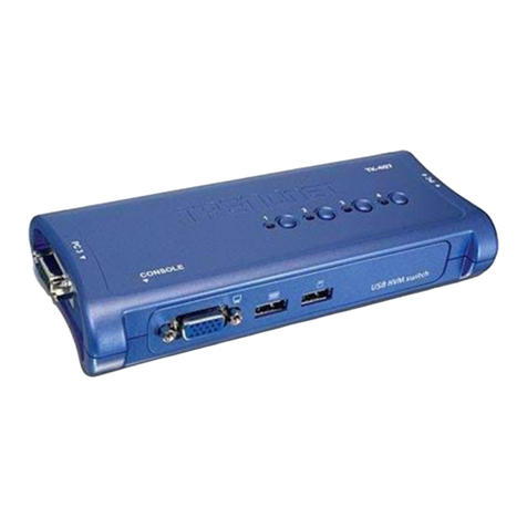 TRENDnet TK-407K User manual