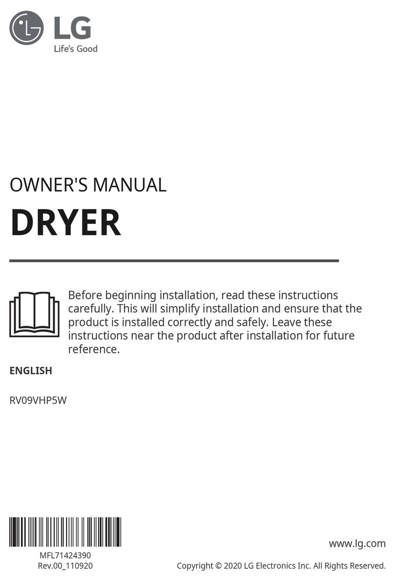 LG RV09VHP5W User manual