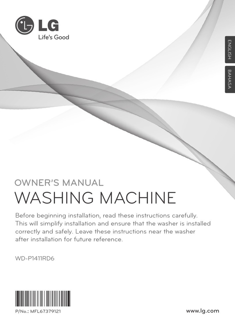 LG WD-P1411RD6 User manual