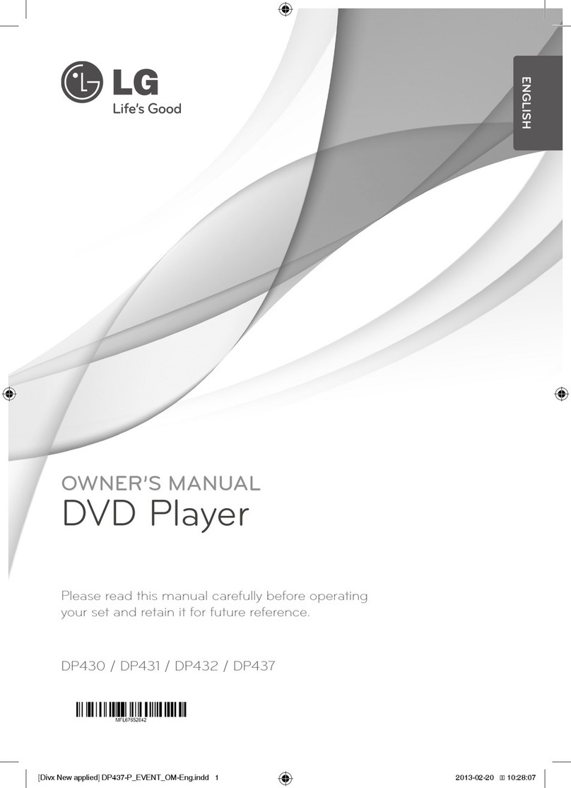 LG DP431 User manual LG DP431 User manual