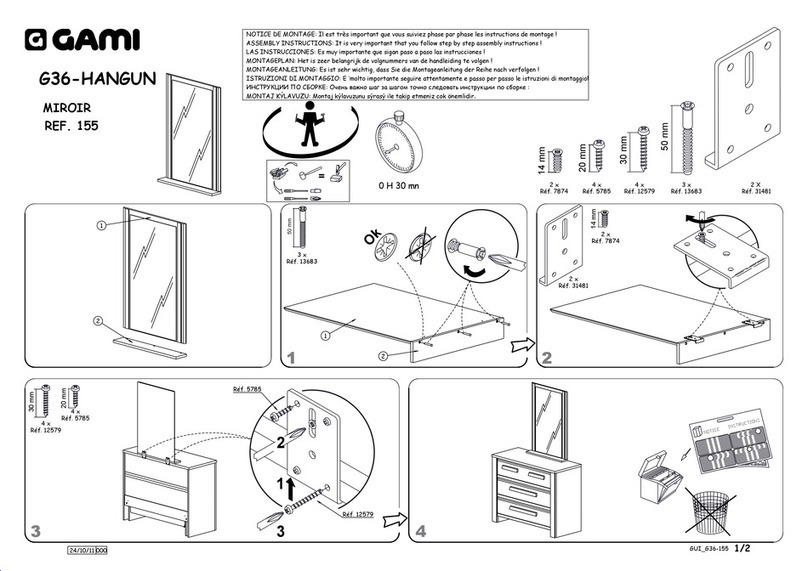 Gami 155 User manual