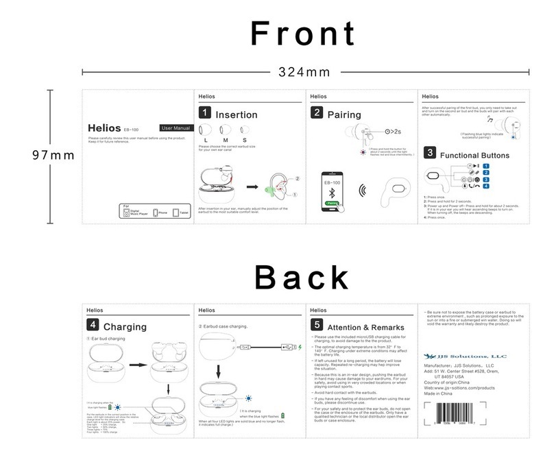 Helios EB-100 user manual
