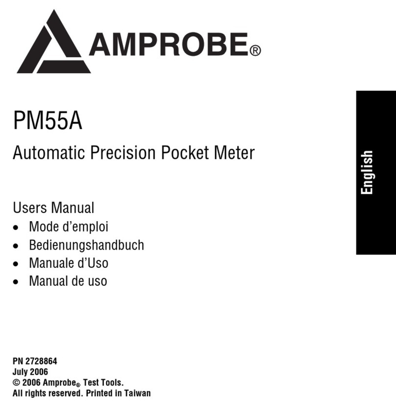 Amprobe PM55A user manual