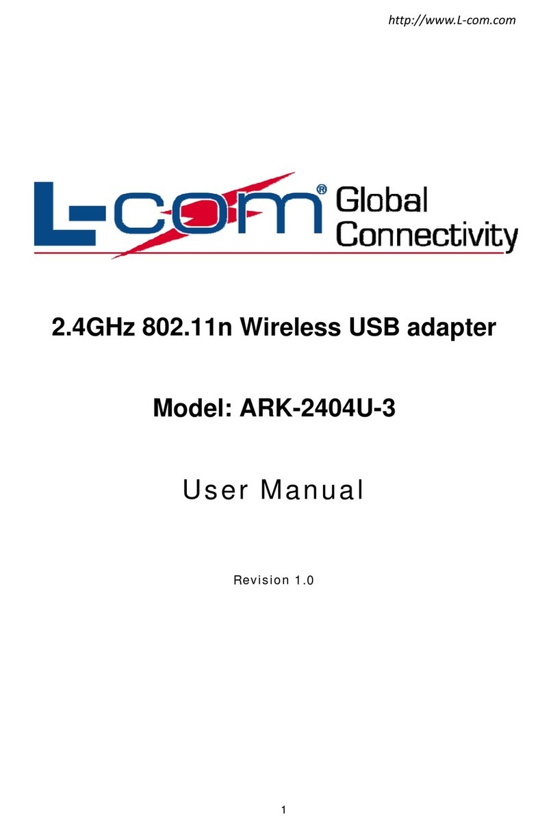 l-com ARK-2404U-3 user manual