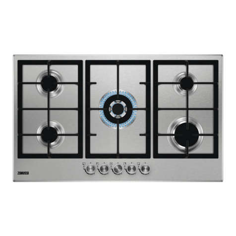 Zanussi ZGH96524XS User manual Zanussi ZGH96524XS User manual
