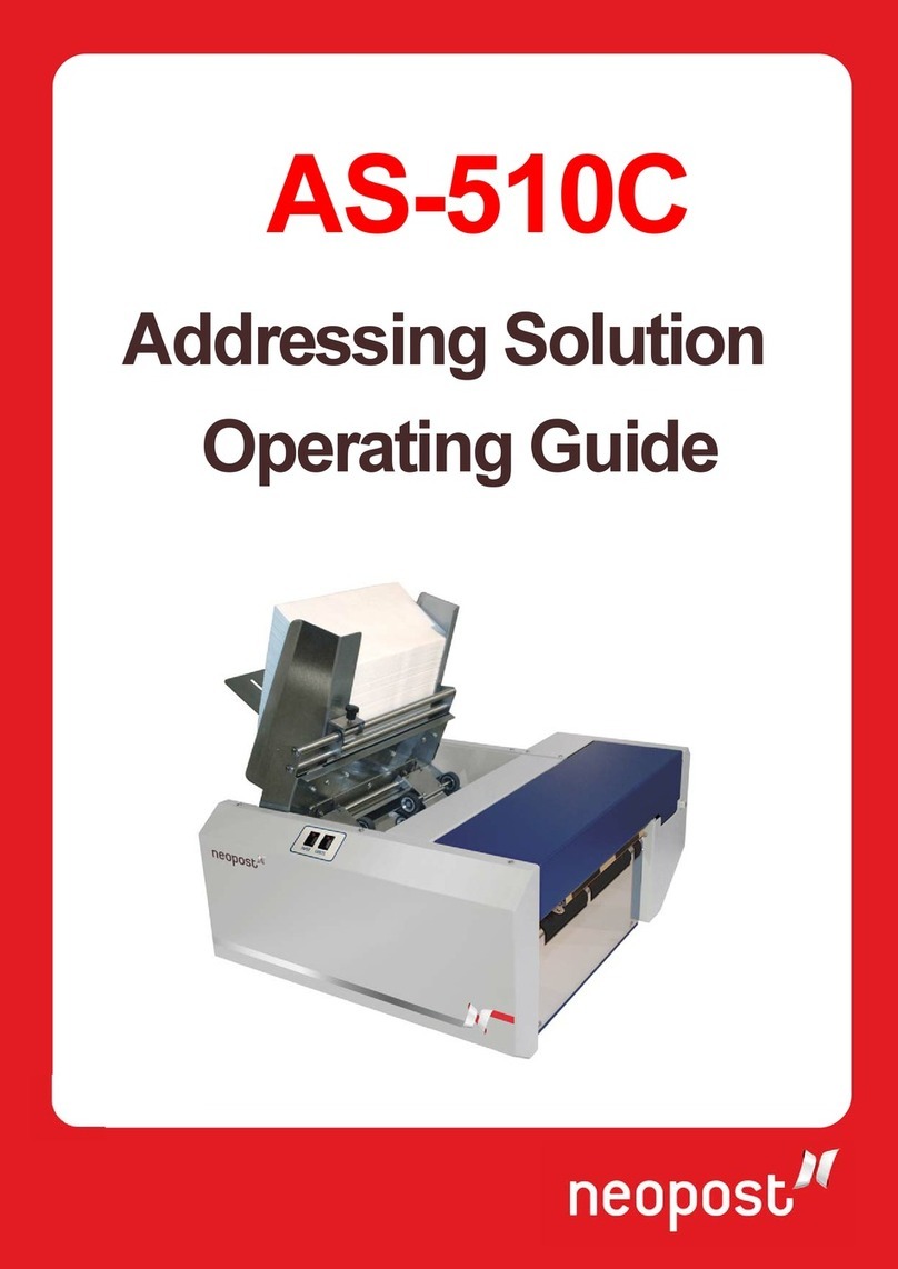 Neopost HJ510C operating guide
