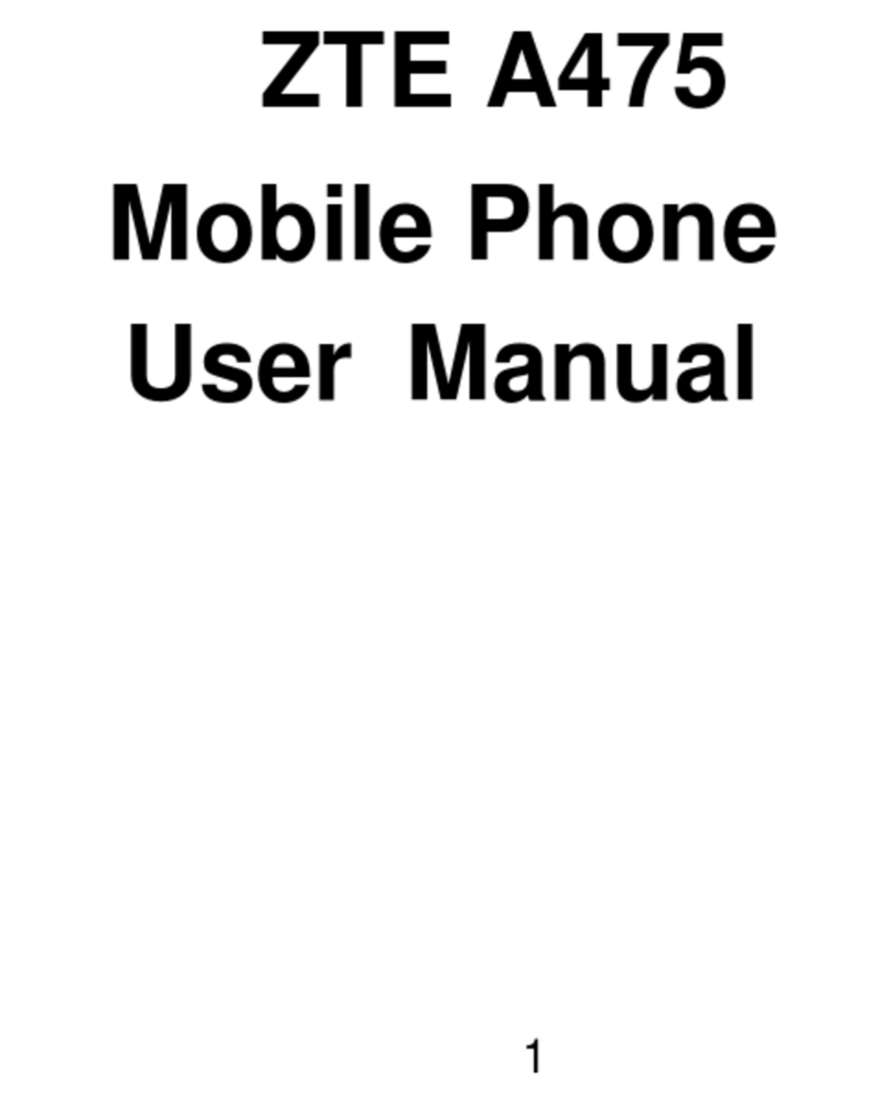 Zte A475 User manual