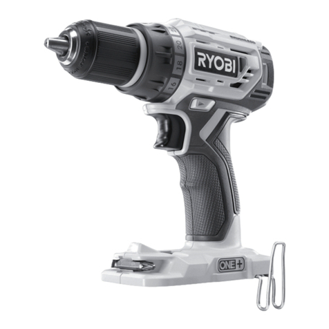 Ryobi R18DD7-0 Original instructions