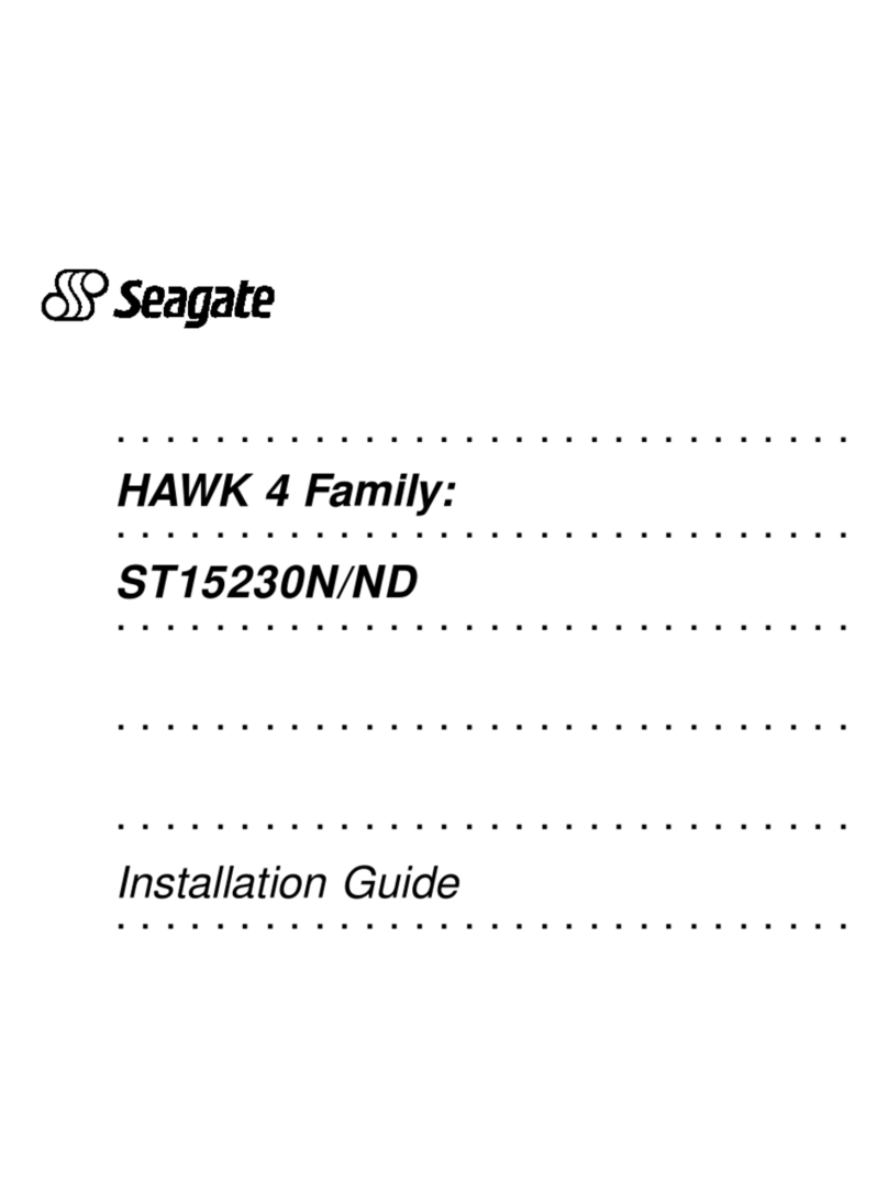 Seagate HAWK 4 ST15230N User manual