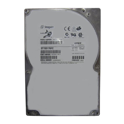Seagate Barracuda 50FC User manual