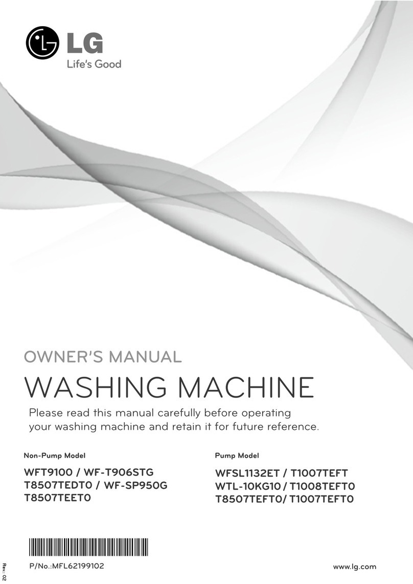 LG WFSP50G User manual