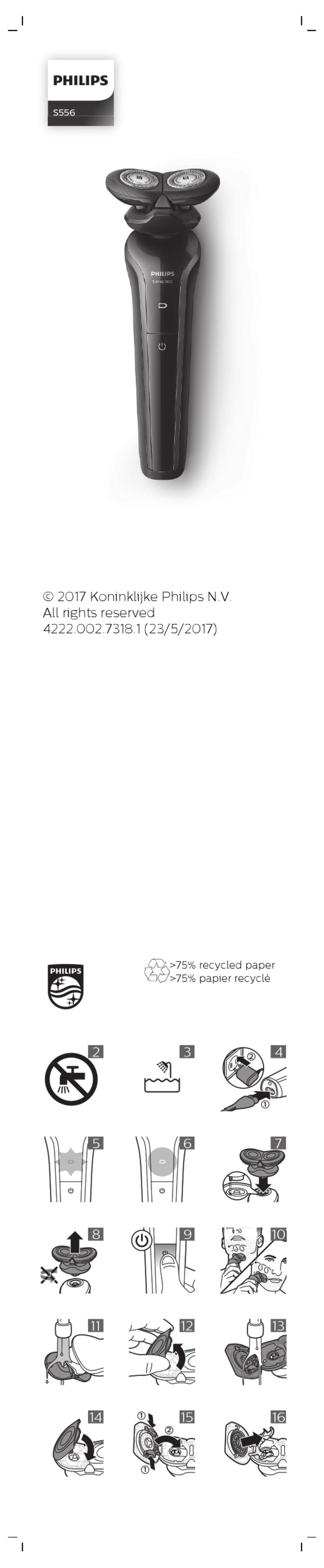 Philips S556 User manual