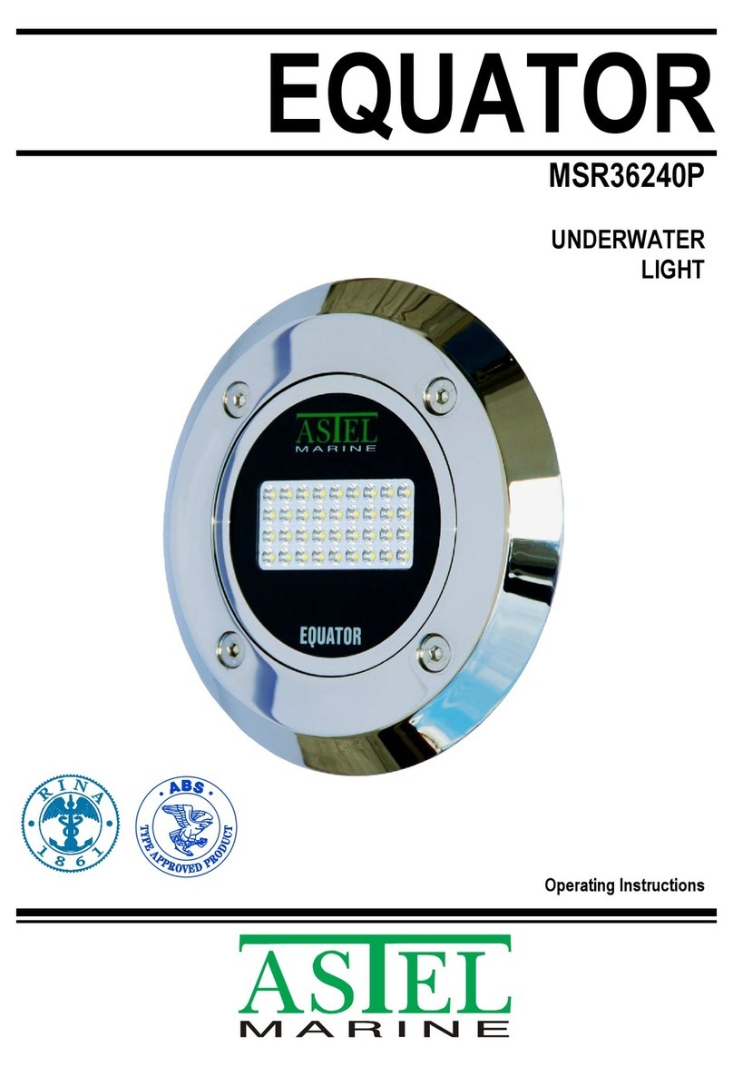 ASTEL MARINE EQUATOR MSR36240P Series operating instructions