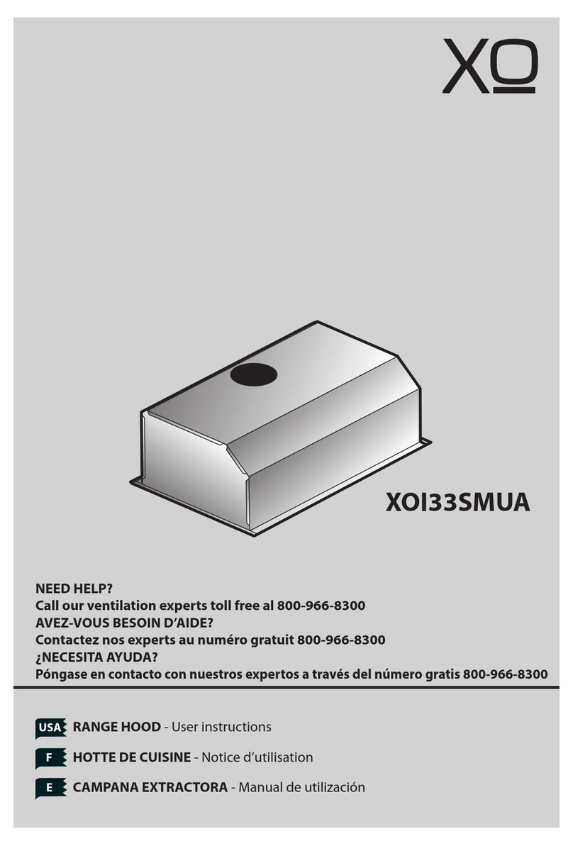 Xo XOI33KS User instructions