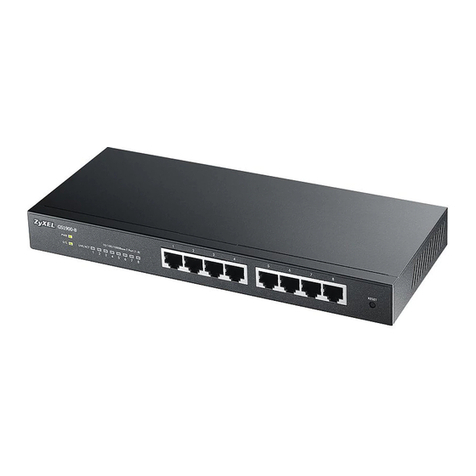 ZyXEL Communications GS1915-8 quick start guide ZyXEL Communications GS1915-8 quick start guide