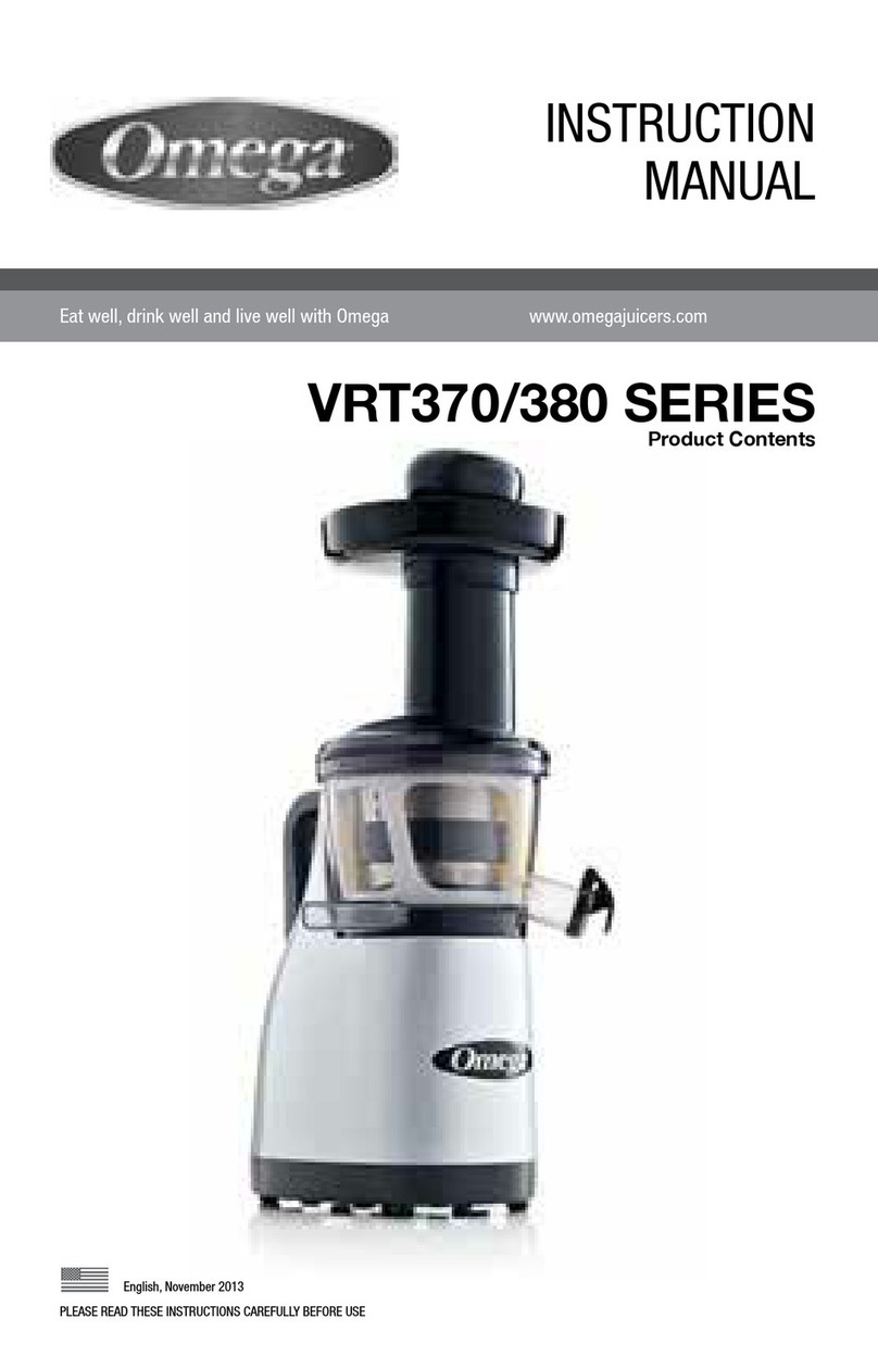 Omega VRT380 Series instruction manual