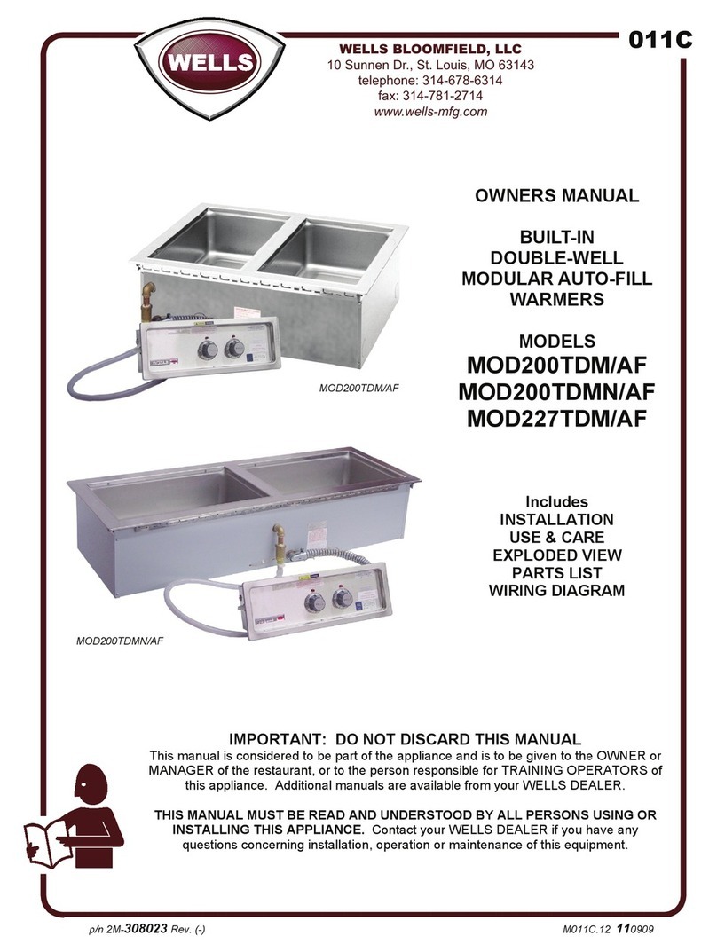 Wells MOD-200TDMAF User manual Wells MOD-200TDMAF User manual
