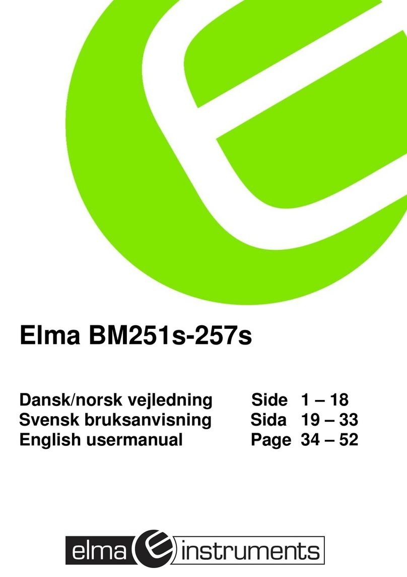 Elma BM251s user manual