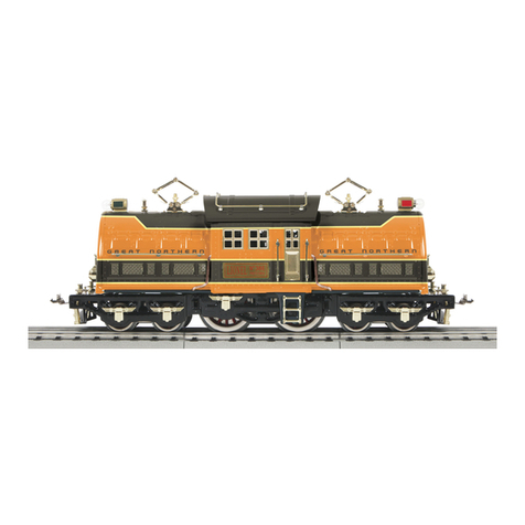 MTHTrains Tinplate 381E Electric Locomotive Operator's manual MTHTrains Tinplate 381E Electric Locomotive Operator's manual