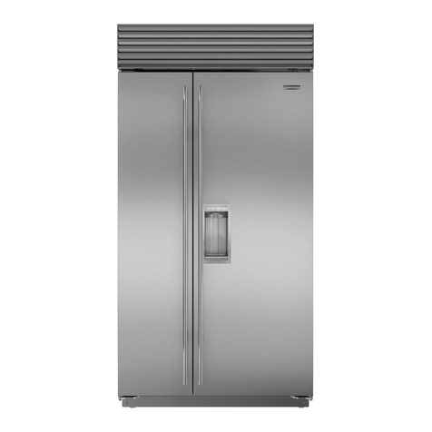 Sub-Zero BI36FSTHLH User manual
