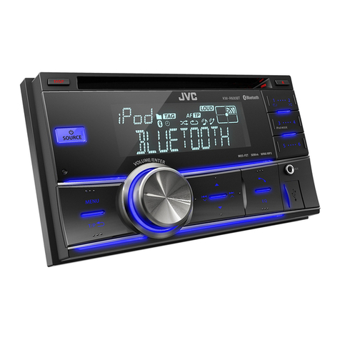 JVC KW-R600BT User manual
