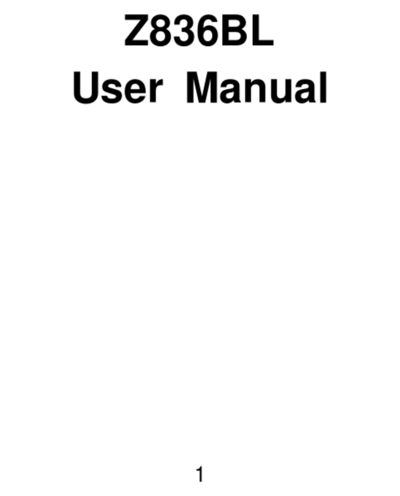 Zte Z836BL User manual