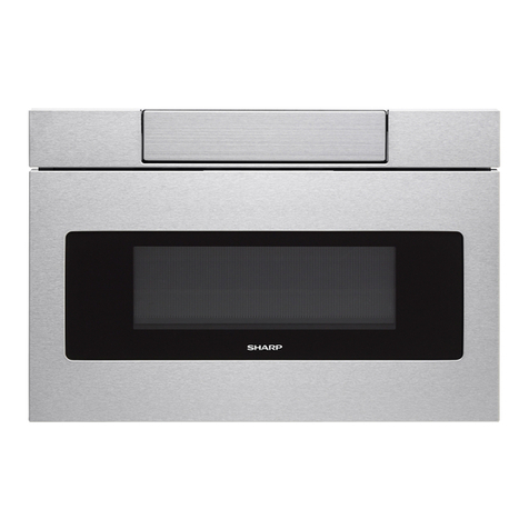 Sharp Microwave Drawer SMD3070ASY User manual