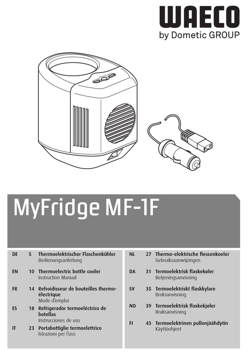 Dometic MYFRIDGE MF1F instruction manual