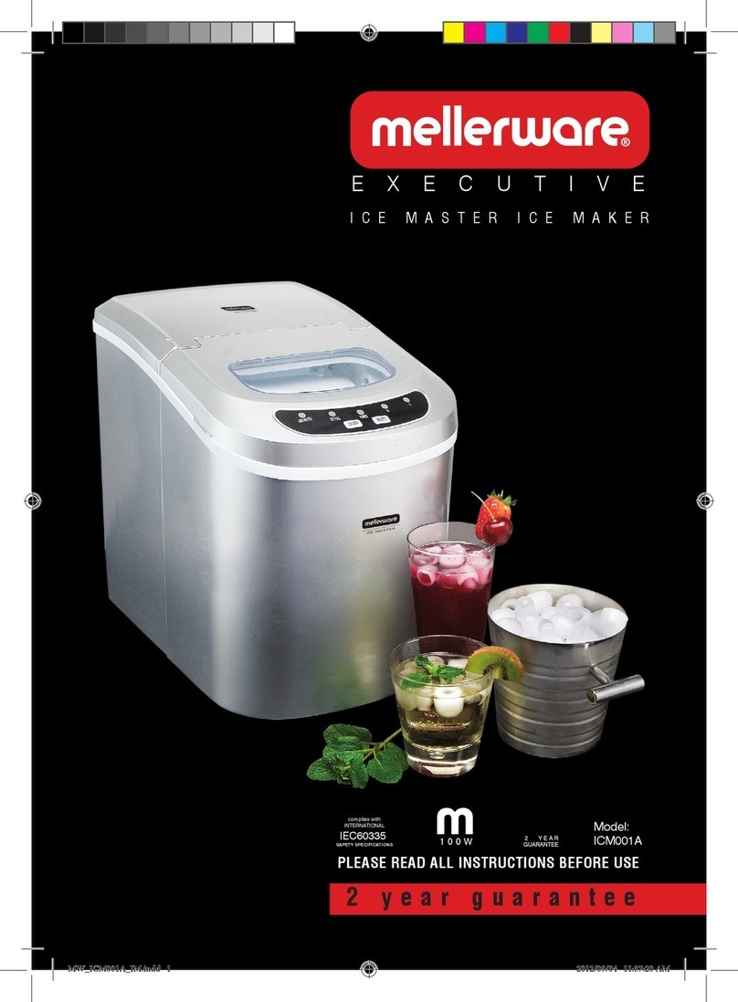 Mellerware EXECUTIVE ICM00IA manual