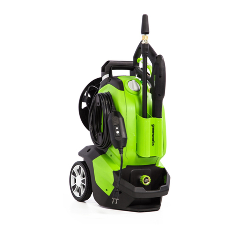 GreenWorks GPW1802 User manual
