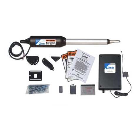 GTO Linear PRO ACCESS PRO-SW3000-XLS User manual