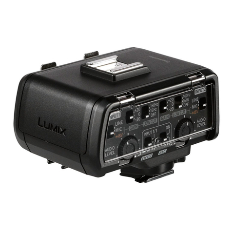 Panasonic LUMIX DMW-XLR1E operating instructions