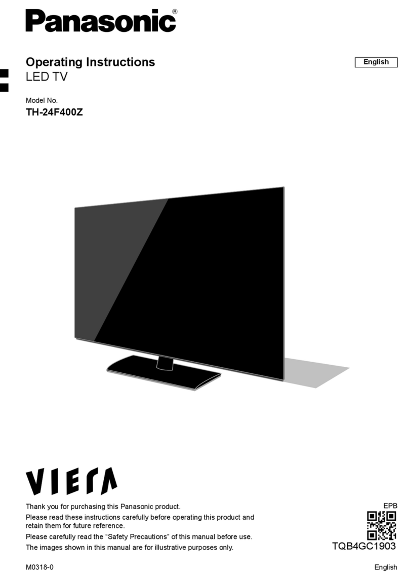 Panasonic VIERA TH-24F400Z User manual