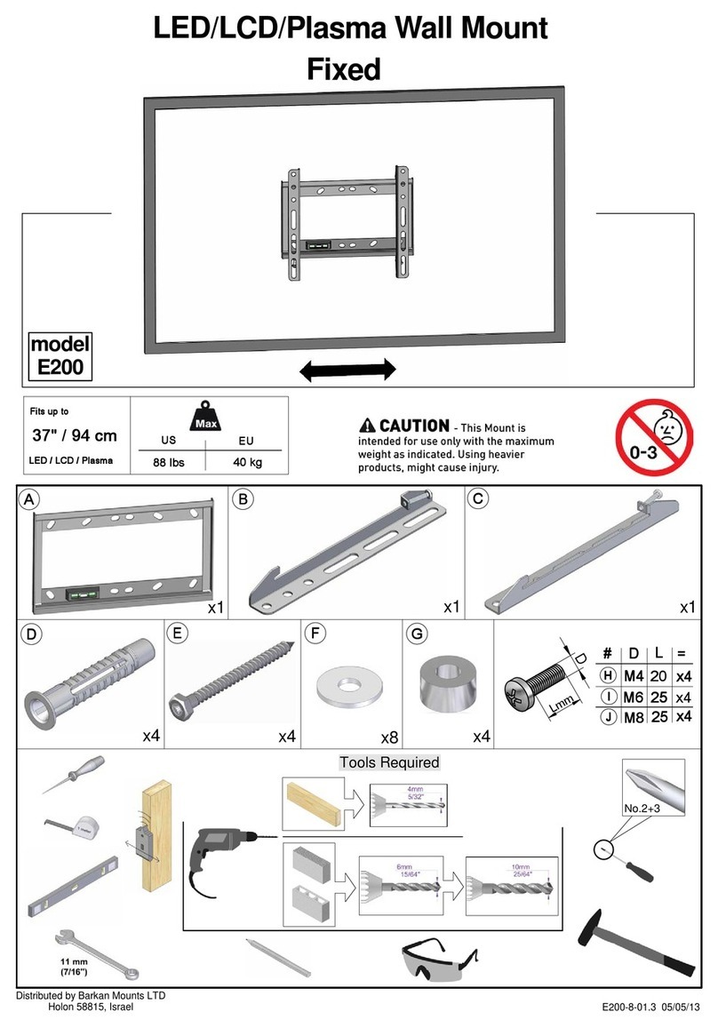 Barkan E200 User manual