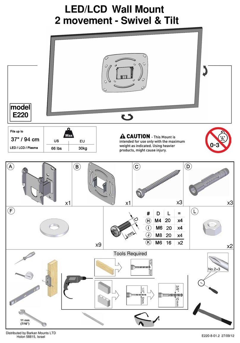 Barkan E220 User manual