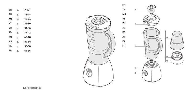 TEFAL BL1111AD User manual