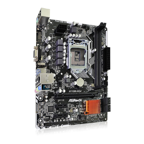 ASROCK H110M-HG4 User manual