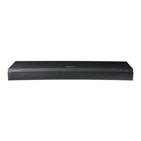 Samsung UBD-M9500/ZA Installation instructions