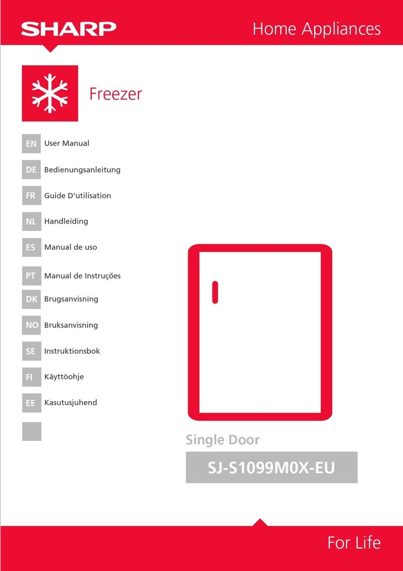 Sharp SJ-S1099M0X-EU User manual