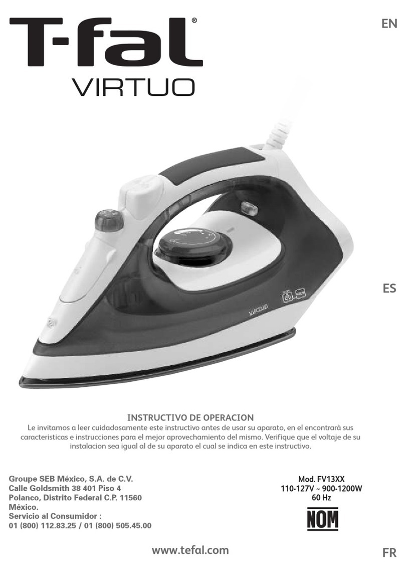 T-Fal VIRTUO FV1320X0 User manual