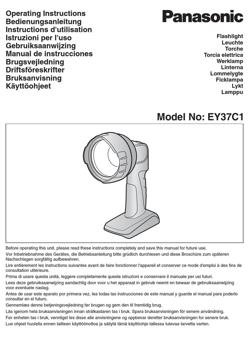 Panasonic EY37C1B57 User manual Panasonic EY37C1B57 User manual