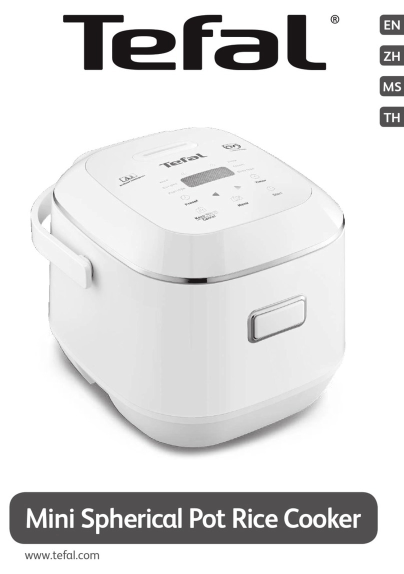 TEFAL RK6011TH User manual