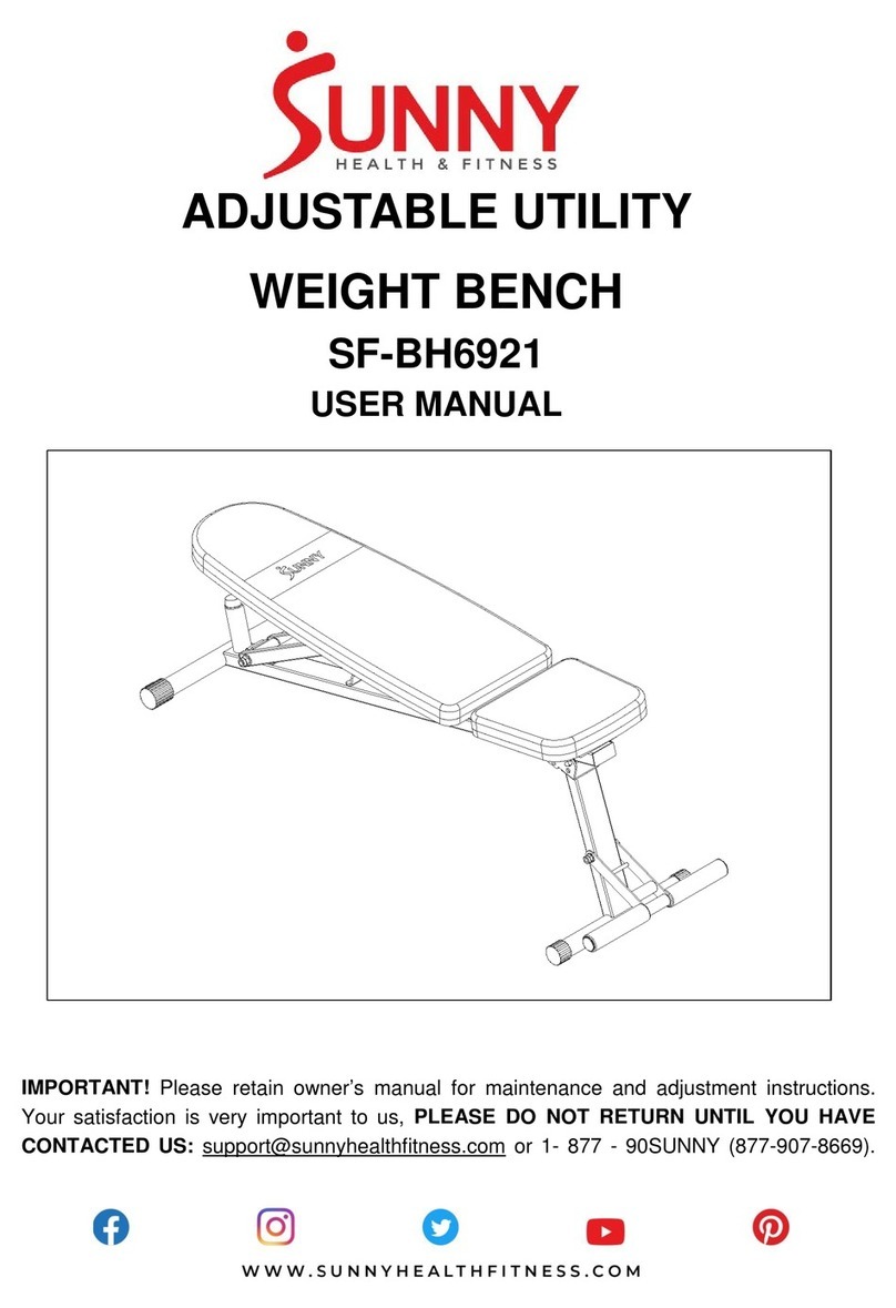 Sunny Health & Fitness SF-BH6921 user manual