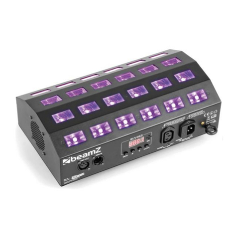 Beamz BUV463 instruction manual